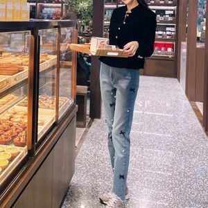 calzedonia bow pearl jean cute